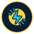 service icons circles electrical repairs